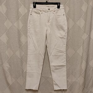 Old Navy High Rise O.G. Straight Women's White Jeans Size 6